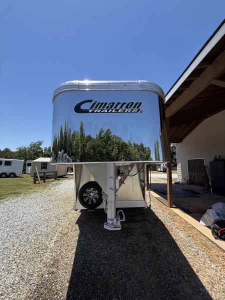 New 2027 Cimarron Trailers Norstar 4h SL GN RTG Dual Door Horse Trailer