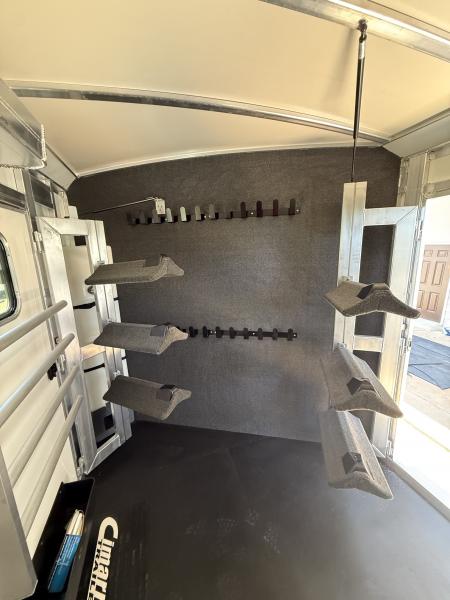 New 2027 Cimarron Trailers Norstar 4h SL GN RTG Dual Door Horse Trailer