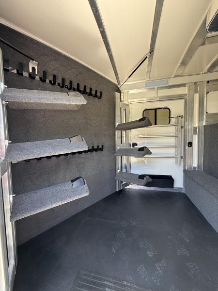 New 2027 Cimarron Trailers Norstar 4h SL GN RTG Dual Door Horse Trailer