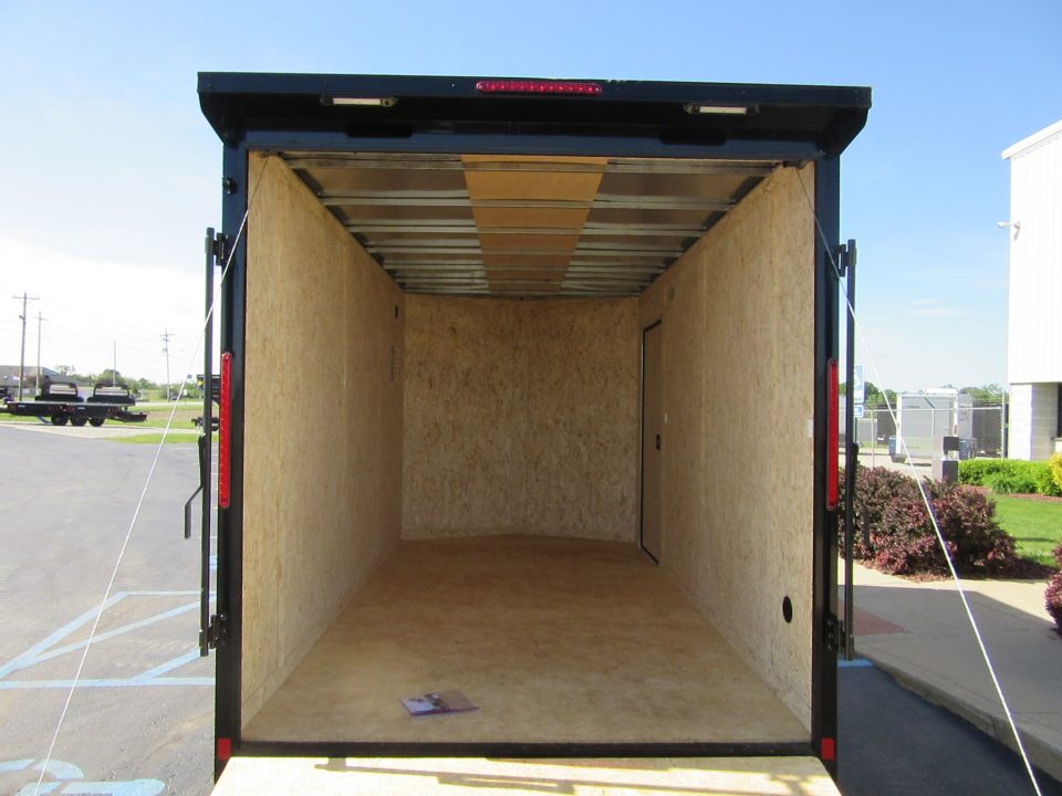 New 2026 Cargo Express 7 x 14 KE-DX8414-070 Cargo / Enclosed Trailer 7K / Black Trim / Rear Flare