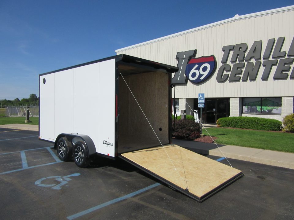 New 2026 Cargo Express 7 x 14 KE-DX8414-070 Cargo / Enclosed Trailer 7K / Black Trim / Rear Flare