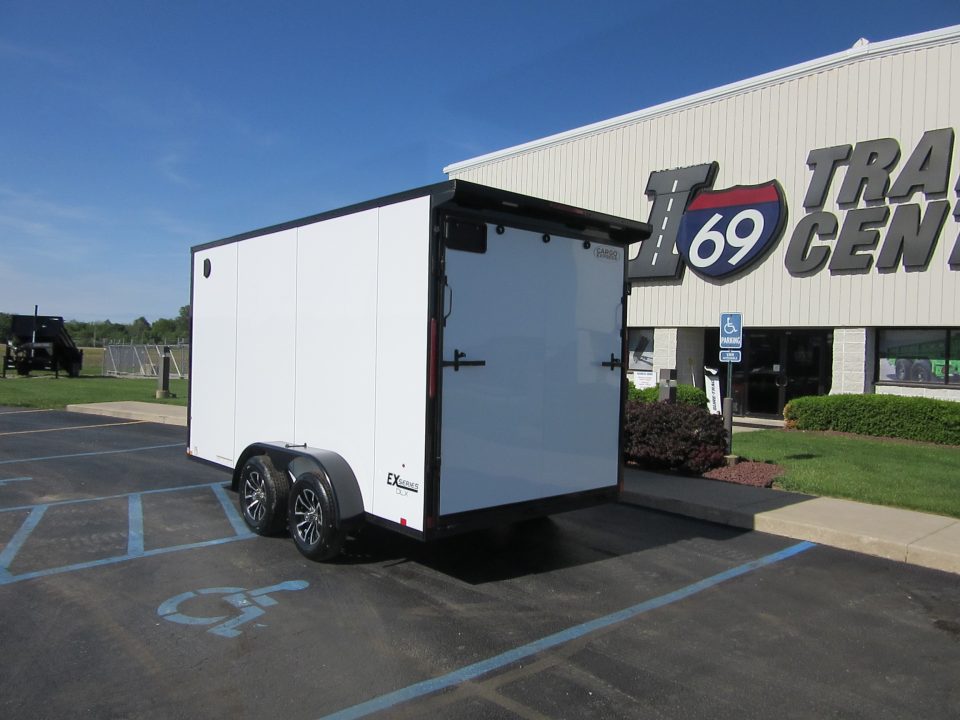 New 2026 Cargo Express 7 x 14 KE-DX8414-070 Cargo / Enclosed Trailer 7K / Black Trim / Rear Flare