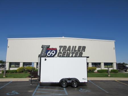 New 2026 Cargo Express 7 x 14 KE-DX8414-070 Cargo / Enclosed Trailer 7K / Black Trim / Rear Flare