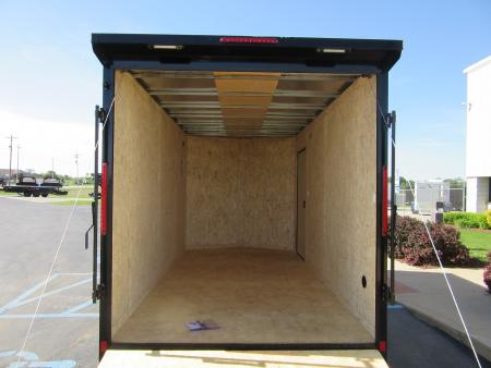 New 2026 Cargo Express 7 x 14 KE-DX8414-070 Cargo / Enclosed Trailer 7K / Black Trim / Rear Flare