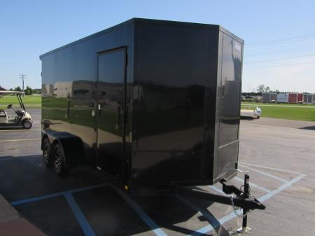New 2026 Cargo Express 7 x 16 KE-DX8416-070 Cargo / Enclosed Trailer 7K / Black Trim / Rear Flare
