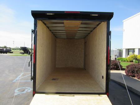 New 2026 Cargo Express 7 x 16 KE-DX8416-070 Cargo / Enclosed Trailer 7K / Black Trim / Rear Flare
