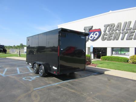 New 2026 Cargo Express 7 x 16 KE-DX8416-070 Cargo / Enclosed Trailer 7K / Black Trim / Rear Flare