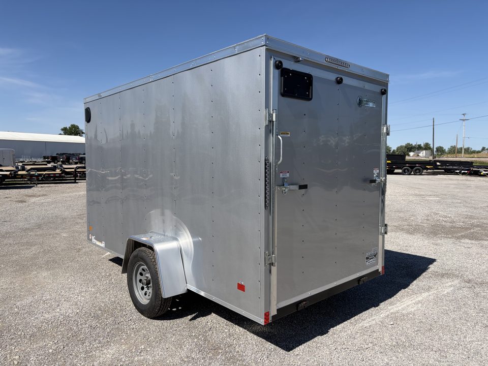 New 2026 Darkhorse Cargo DHW6X12SA30 (6' x 12') 2.9K V-Nose Cargo / Enclosed Trailer