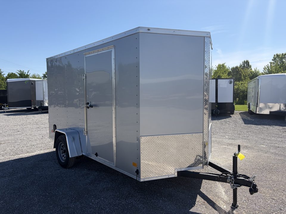 New 2026 Darkhorse Cargo DHW6X12SA30 (6' x 12') 2.9K V-Nose Cargo / Enclosed Trailer