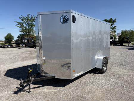 New 2026 Darkhorse Cargo DHW6X12SA30 (6' x 12') 2.9K V-Nose Cargo / Enclosed Trailer