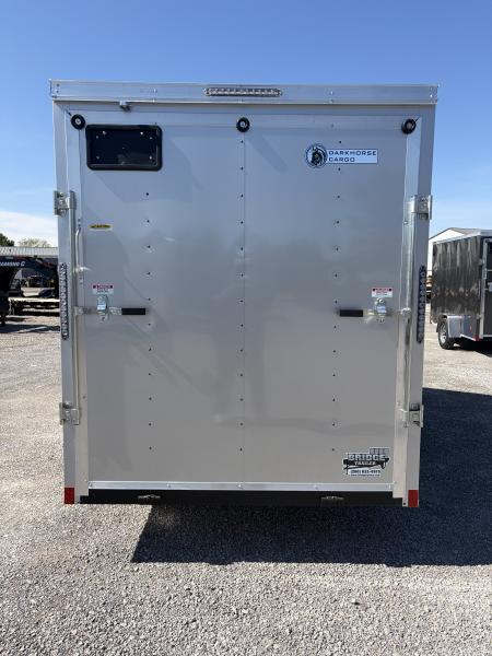 New 2026 Darkhorse Cargo DHW6X12SA30 (6' x 12') 2.9K V-Nose Cargo / Enclosed Trailer