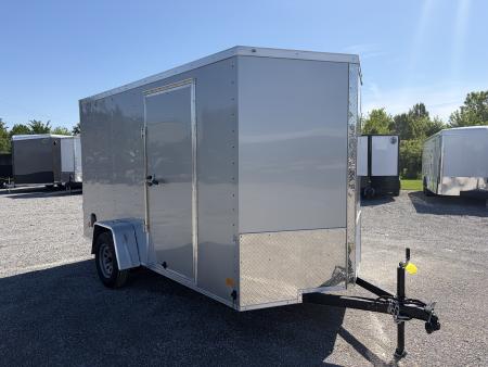 New 2026 Darkhorse Cargo DHW6X12SA30 (6' x 12') 2.9K V-Nose Cargo / Enclosed Trailer