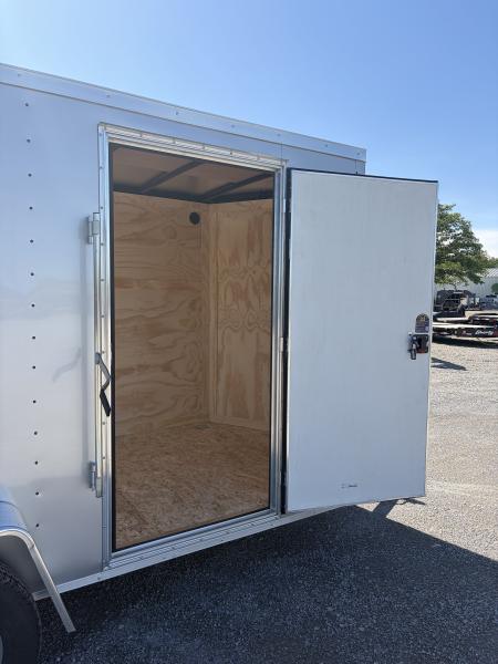 New 2026 Darkhorse Cargo DHW6X12SA30 (6' x 12') 2.9K V-Nose Cargo / Enclosed Trailer