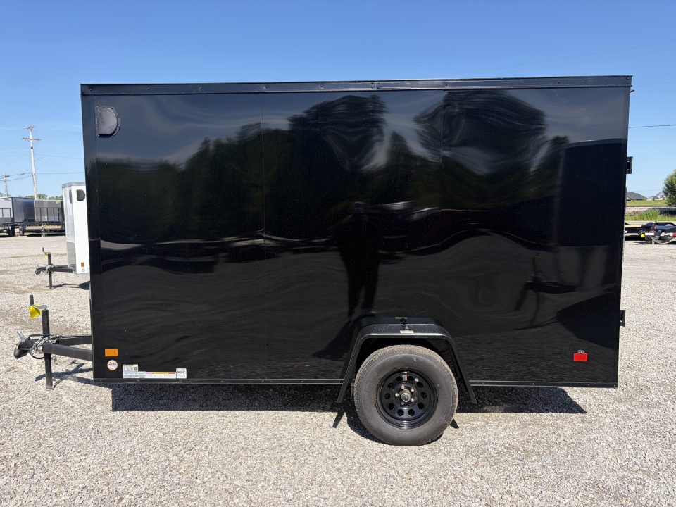 New 2026 Darkhorse Cargo DHW6X12SA30 (6' x 12') 2.9K V-Nose Cargo / Enclosed Trailer