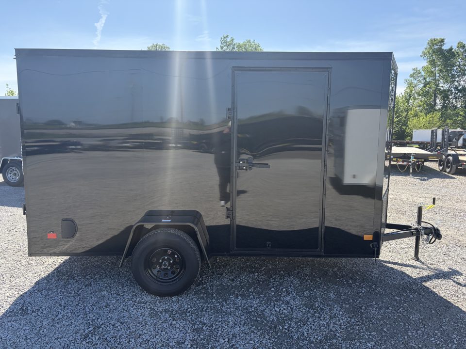 New 2026 Darkhorse Cargo DHW6X12SA30 (6' x 12') 2.9K V-Nose Cargo / Enclosed Trailer