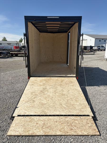 New 2026 Darkhorse Cargo DHW6X12SA30 (6' x 12') 2.9K V-Nose Cargo / Enclosed Trailer