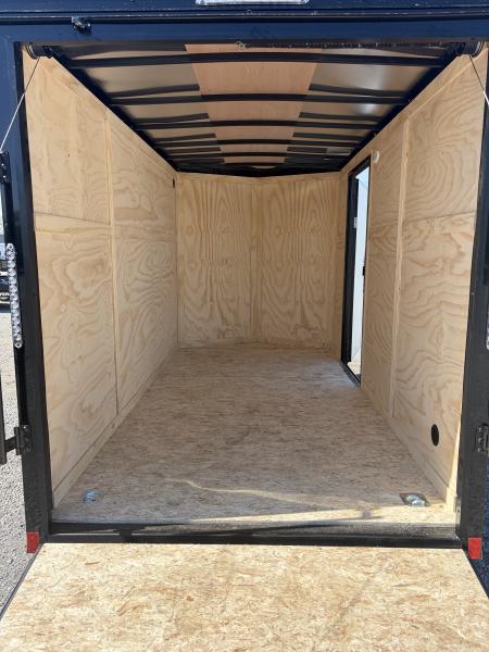New 2026 Darkhorse Cargo DHW6X12SA30 (6' x 12') 2.9K V-Nose Cargo / Enclosed Trailer