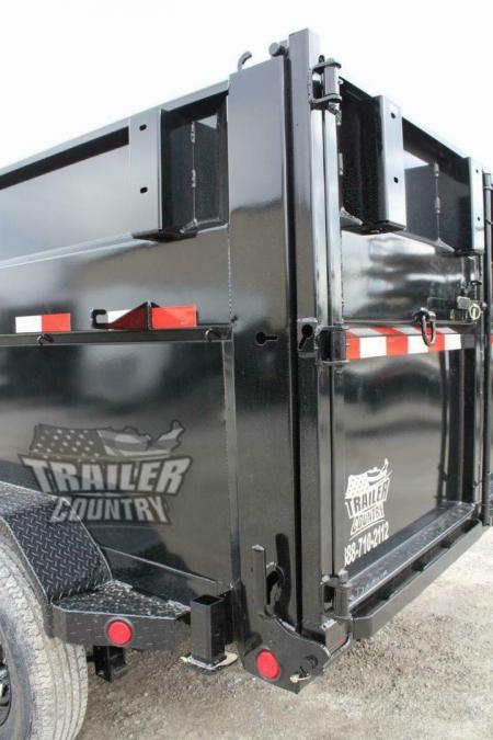 New 2026 New 7' x 14' Iron Bull Scissor Hoist Hydraulic Dump Trailer w/ 48" High Sides,