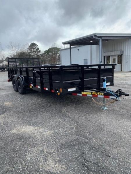 New 2026 Big Tex Trailers 20' 10TV 10K Trailer w/ Solid Sides & Gate Utility Trailer