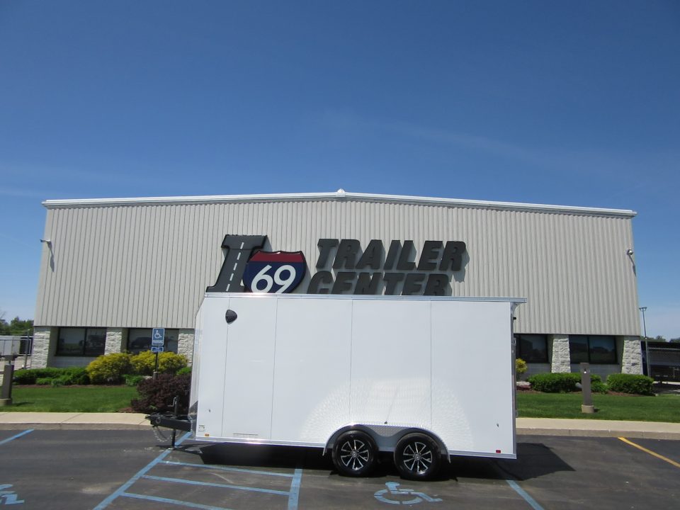 New 2024 Formula Trailers 7 x 16 F8416THSV-070 Cargo / Enclosed Trailer 7K / Custom
