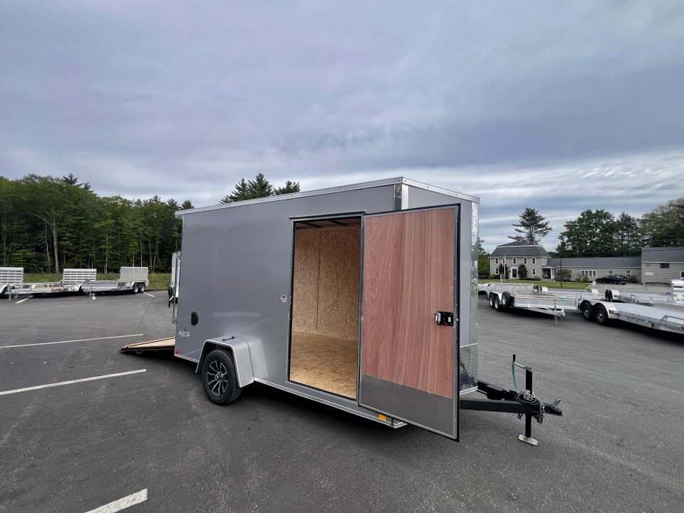 New 2026 Pace American 7x12 + 2ft V nose/ Rear Spoiler/ Polycore / 7' Interior- 3500GVW