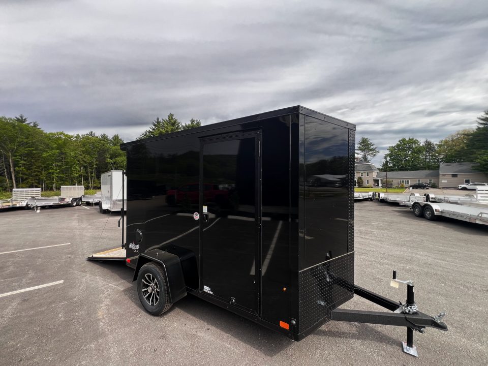 New 2026 Pace American 6x10+ 2ft V nose/ Rear Spoiler/ Polycore / Blackout Package - 2990GVW