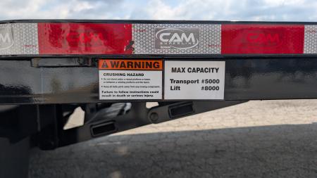 New 2025 CAM SUPERLINE 34' (24' + 10' Dove) Gooseneck Deckover w/ Hydraulic Dove & Jacks