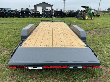 New 2026 Lamar 83x20 Tandem 10K Carhauler w/ 2' Dove & Slide In Ramps