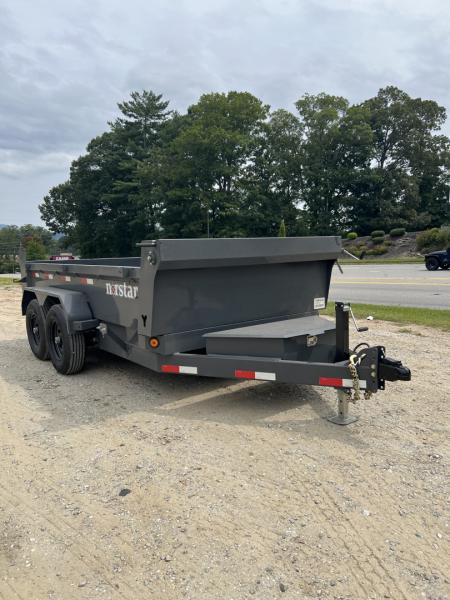 New 2026 Norstar DCB Series / 72  X 12' / 2-5,200# Electric Brake Axles / Scissor Hoist / Barn Door Rear Gates / Ramps