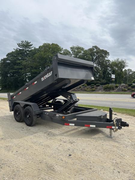 New 2026 Norstar DCB Series / 72" X 12' / 2-5,200# Electric Brake Axles / Scissor Hoist / Barn Door Rear Gates / Ramps