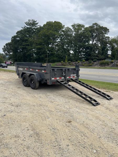 New 2026 Norstar DCB Series / 72" X 12' / 2-5,200# Electric Brake Axles / Scissor Hoist / Barn Door Rear Gates / Ramps