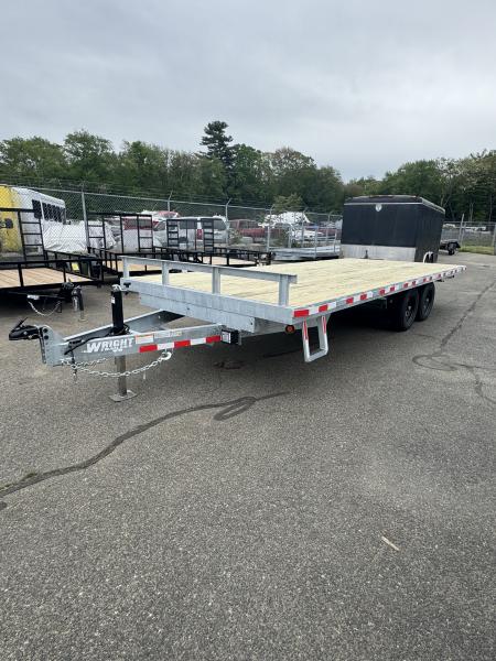 New 2026 Wright 102X20 Deckover Trailer 9990# GVWR NO RAMPS