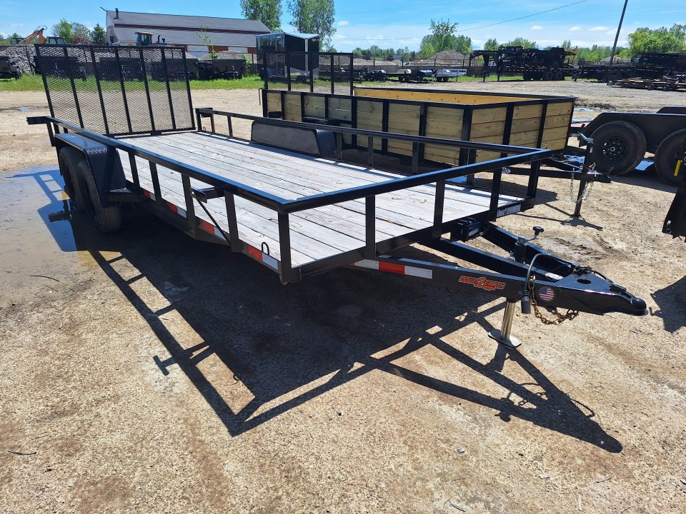 New 2025 Down 2 Earth Trailers 82x20 Lowside Landscape Trailer