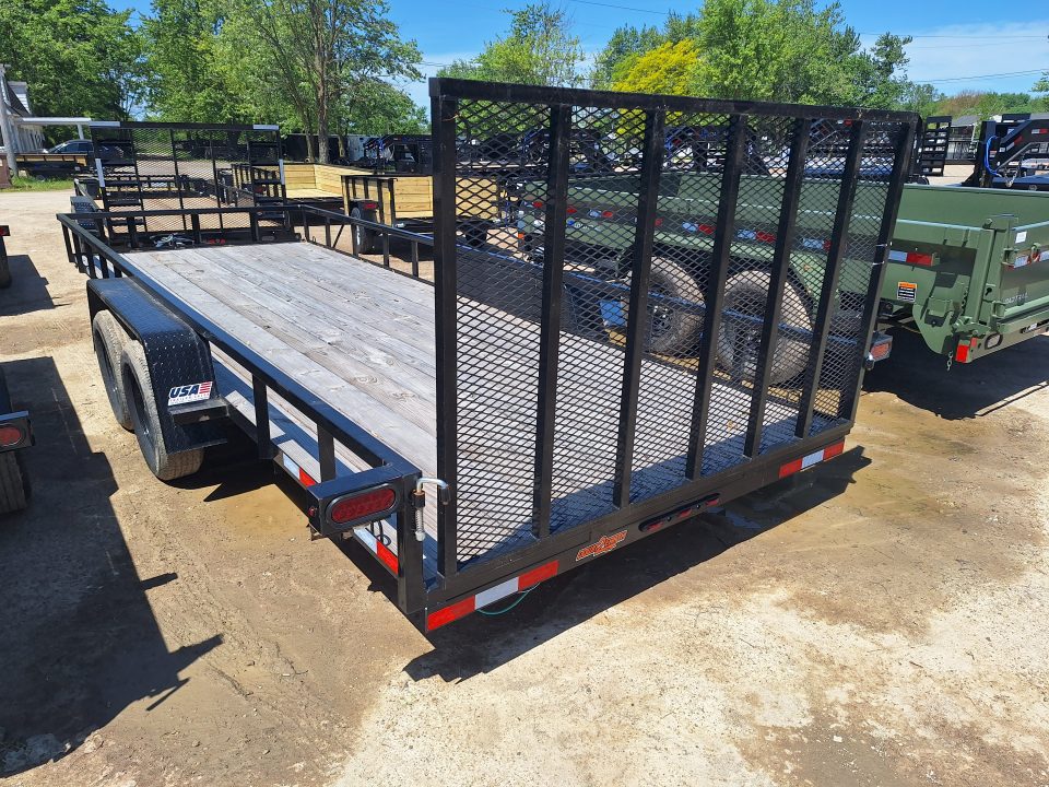 New 2025 Down 2 Earth Trailers 82x20 Lowside Landscape Trailer