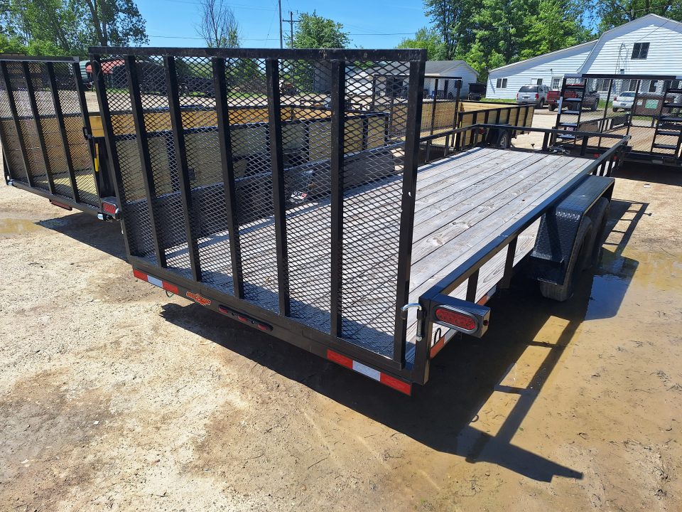 New 2025 Down 2 Earth Trailers 82x20 Lowside Landscape Trailer