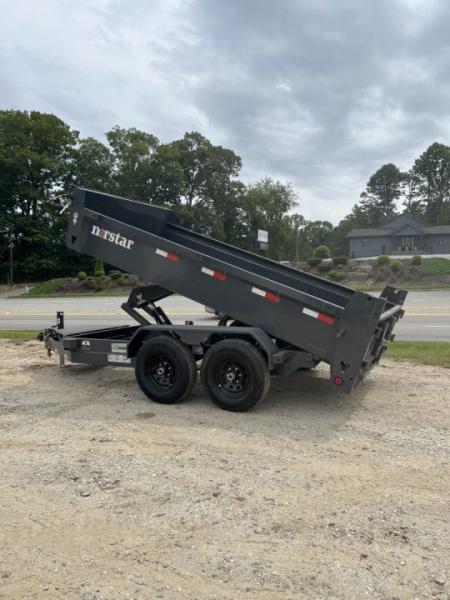 New 2026 Norstar DCB Series / 72" X 12' / 2-5,200# Electric Brake Axles / Scissor Hoist / Barn Door Rear Gates / Ramps