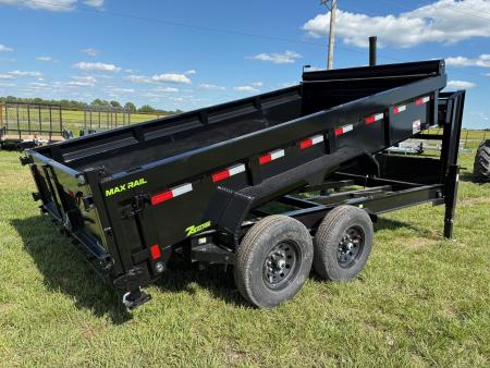 New 2026 Load Trail 83x14 Tandem 14K GN Dump Trailer W/ 2' Sides & Telescopic Hoist