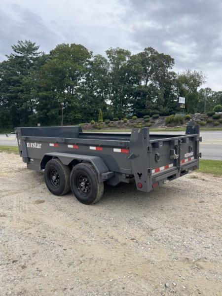 New 2026 Norstar DCB Series / 72" X 12' / 2-5,200# Electric Brake Axles / Scissor Hoist / Barn Door Rear Gates / Ramps