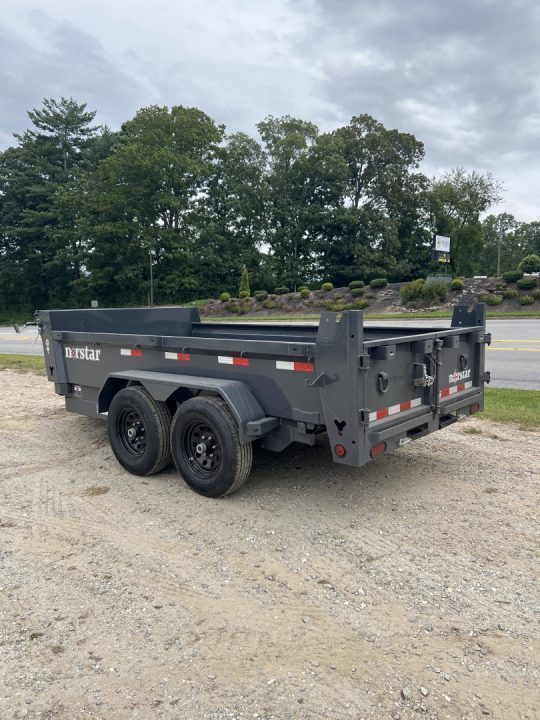 New 2026 Norstar DCB Series / 72" X 12' / 2-5,200# Electric Brake Axles / Scissor Hoist / Barn Door Rear Gates / Ramps