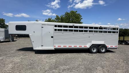 New 2027 Trails West GN HOTSHOT 25' W/TACK Horse Trailer