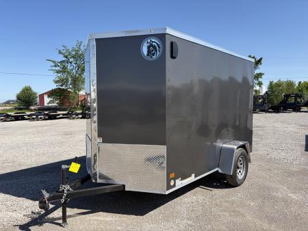 New 2026 Darkhorse Cargo DHW6X10SA30 (6' X 10') 2.9K V-Nose Cargo / Enclosed Trailer