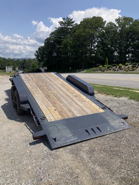 New 2026 Iron Bull Tilt Trailer / THB Series / 81" x 24 ' (8' Stationary 16' Tilt) / 2-10,000# Electric Brake Axles / Toolbox