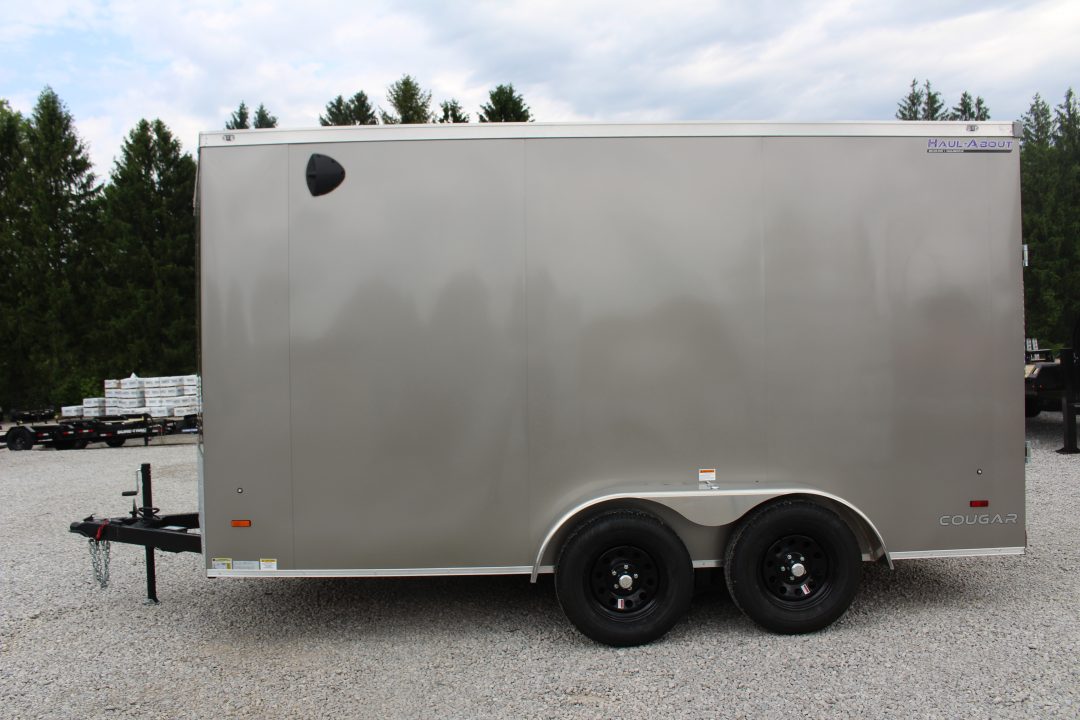 New 2027 Haul About Trailers Cougar 7' x 14' - Rear Ramp Door - Cargo / Enclosed Trailer - 7000# GVW