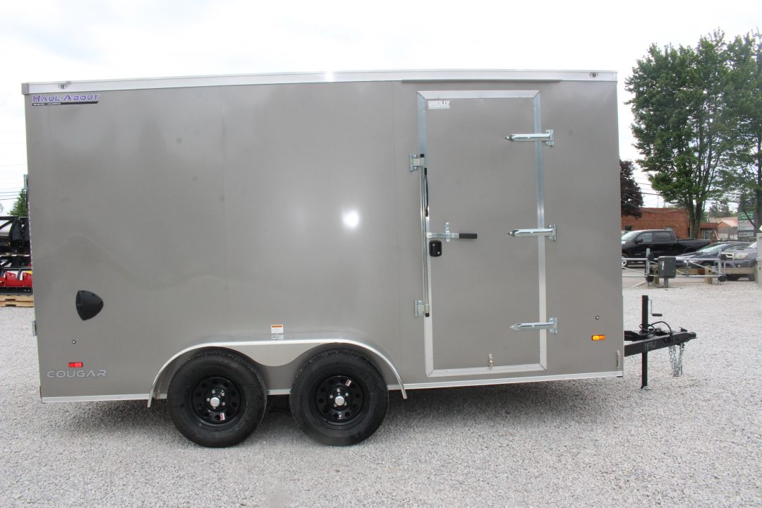 New 2027 Haul About Trailers Cougar 7' x 14' - Rear Ramp Door - Cargo / Enclosed Trailer - 7000# GVW