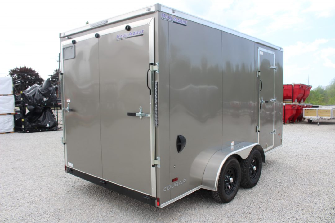 New 2027 Haul About Trailers Cougar 7' x 14' - Rear Ramp Door - Cargo / Enclosed Trailer - 7000# GVW