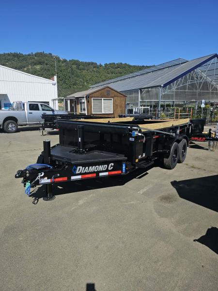 New DUMP 2026 Diamond C Trailers LPT207 14X82 PACESETTER 15,500 GVWR LITHIUM UPGRADE ONYX BLACK