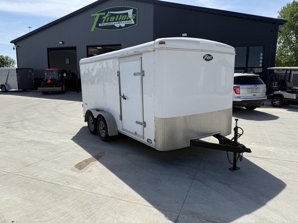 Used 2004 TN 7x14 Enclosed Doubles Doors Cargo Trailer