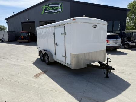Used 2004 TN 7x14 Enclosed Doubles Doors Cargo Trailer