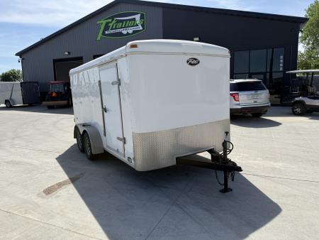 Used 2004 TN 7x14 Enclosed Doubles Doors Cargo Trailer
