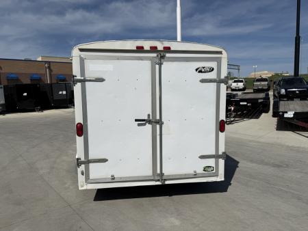 Used 2004 TN 7x14 Enclosed Doubles Doors Cargo Trailer